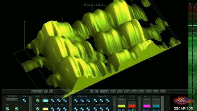 Short 3d waterfall analysis of a bass sweep смотреть онлайн