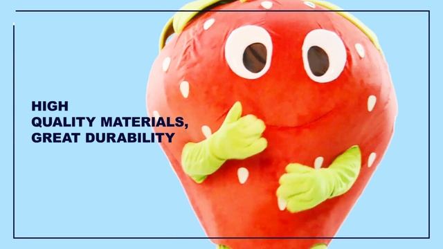 Strawberry Mascot Costume смотреть онлайн