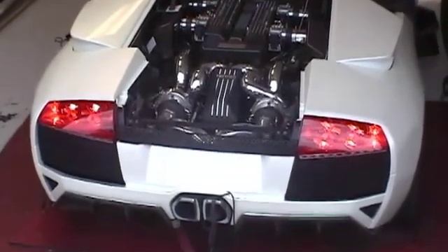 Heffner Performance 1100 WHP Twin Turbo Lamborghini Murcielago Dyno смотреть онлайн