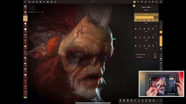Nomad iPad Sculpting App - Using Layers in Nomad смотреть онлайн
