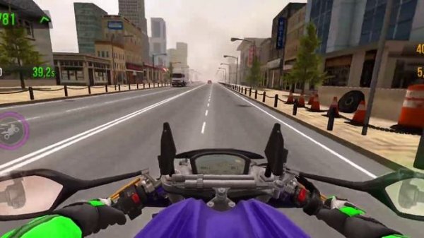 Traffic Rider. LAZ 400. maximum speed