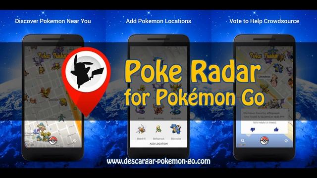 Find Pokémon really easy using this app. Poke Radar For Pokémon Go. смотреть онлайн