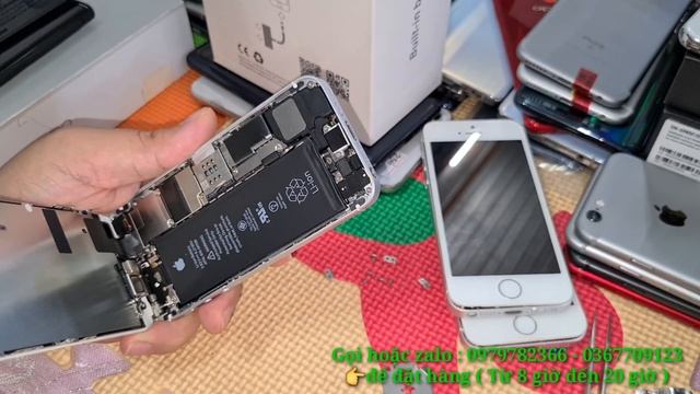 Kiểm tra toàn bộ 3 máy iphone 5se 2016 ( sx 5 năm rồi ) Và cái kết смотреть онлайн