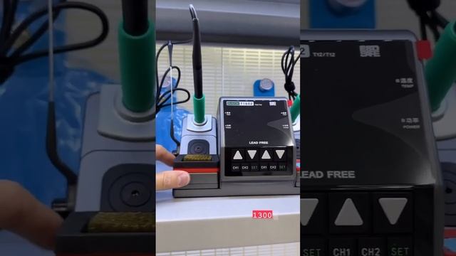Паяльник с блоком цифровой SUGON T1602 смотреть онлайн