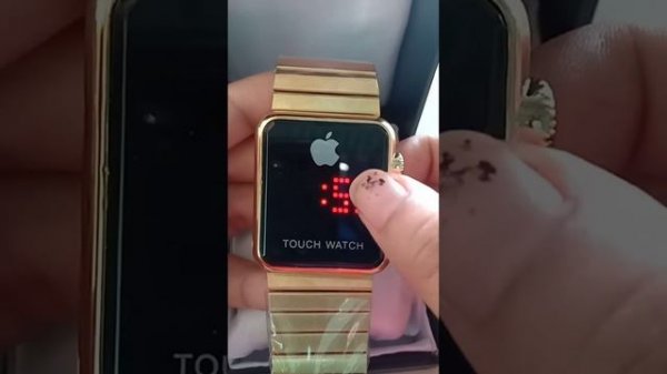 MUDAH dan CEPAT Cara SETTING waktu Jam Tangan Apple iphone (Touch Watch)