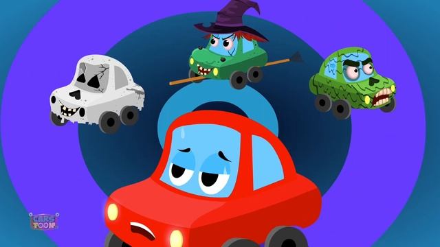 Stories Of The Dark Car Songs And Rhymes For Kids | Little Red Car смотреть онлайн