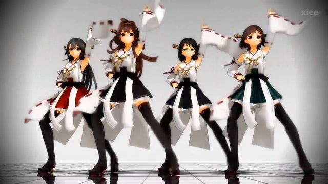 MMD Little Apple - Kantai Collection смотреть онлайн