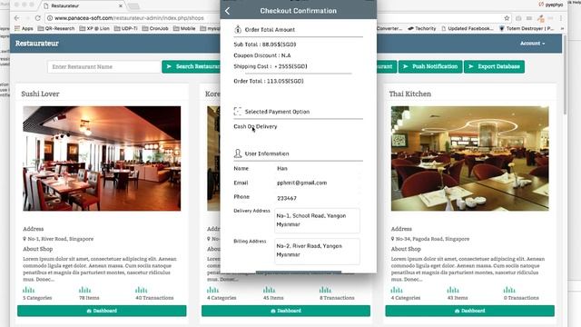 Restaurateur iOS Checkout with Cash On Delivery смотреть онлайн