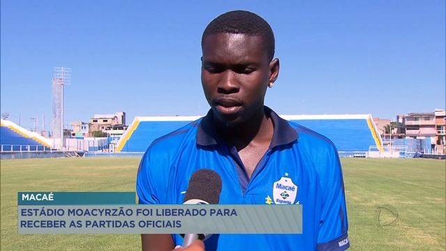 O estádio Moacyrzão, em Macaé, foi liberado para receber as partidas oficiais смотреть онлайн