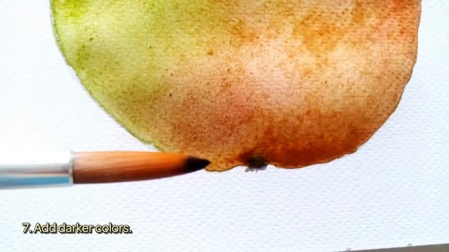 How To Paint A Realistic Pear - DIY Crafts Tutorial - Guidecentral смотреть онлайн