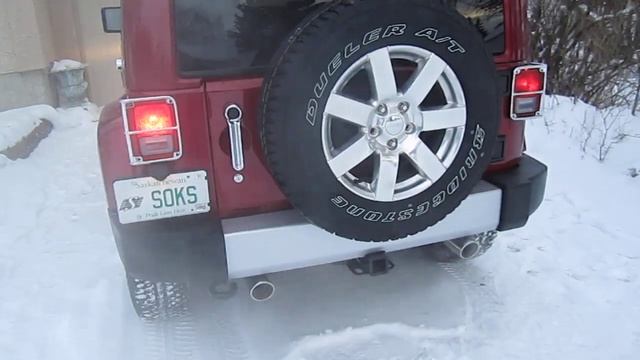 Flowmaster 80 series on 2012 Jeep Wrangler смотреть онлайн