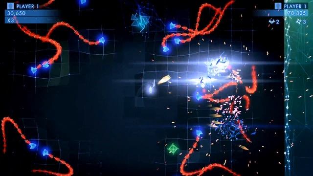 Geometry Wars 3: Dimensions Evolved: iOS Update! смотреть онлайн