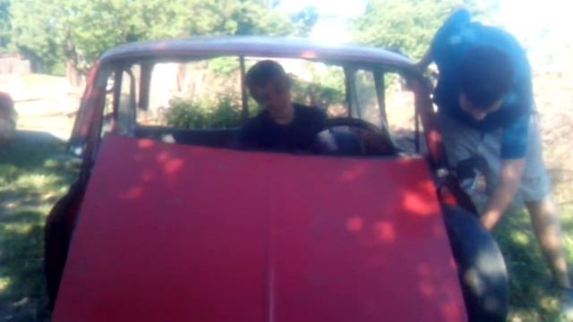 Москвич 412 на минималках в робочем состоянии и кожаный салон. смотреть онлайн