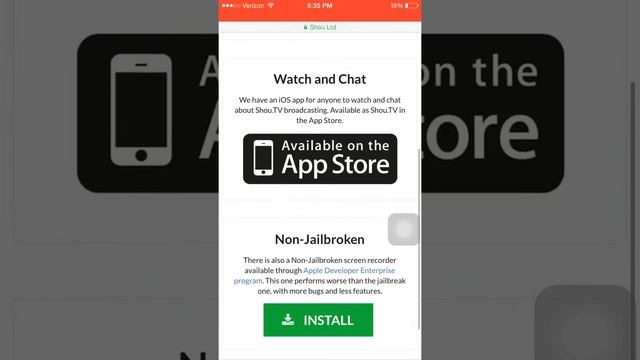How to get shou screen recorder without emu4ios (NO HACK) (NO JAILBREAK) смотреть онлайн