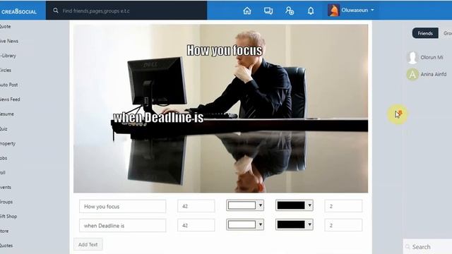 Meme Generator for crea8social смотреть онлайн