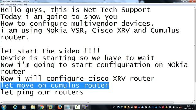 Basic IP/Static route configuration on multivendor devices Nokia Cisco Cumulus Routers смотреть онлайн