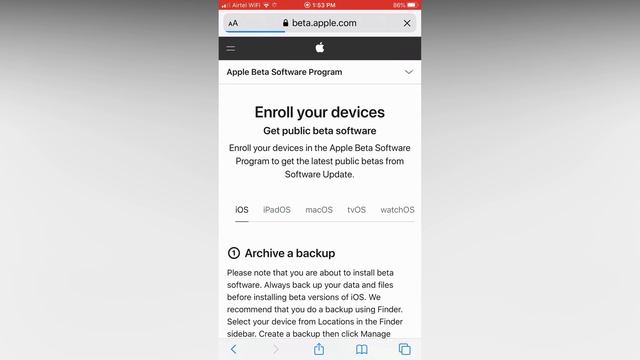 How to install ios 14 Public Beta | ios 14 beta 4 | Technoaddictsindia смотреть онлайн