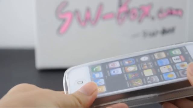 Premium Transparent S-Line Kickstand Hard Case for iPhone 5 смотреть онлайн