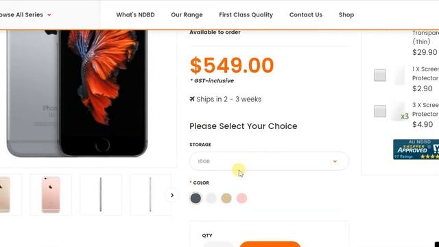 Refurbished Apple iPhone 6S in Australia смотреть онлайн