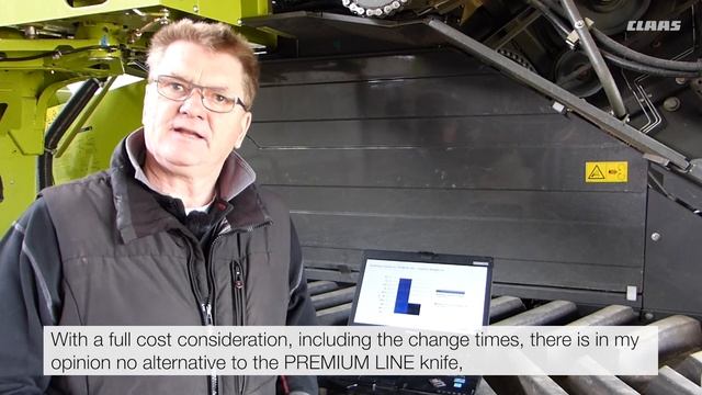 Field testing of CLAAS ORIGINAL parts. #3 Conclusion: Power requirement of straw chopper knives. смотреть онлайн