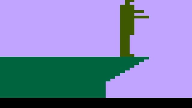 Apple ll Game: Don't fall (1978 Innovative Computer Programs) смотреть онлайн