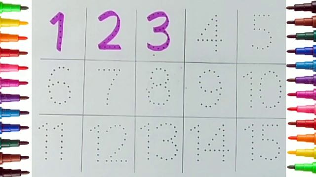 1234 Numbers I 1 To 20 Number Song I Counting Numbers I Learn Counting I Kids Learning