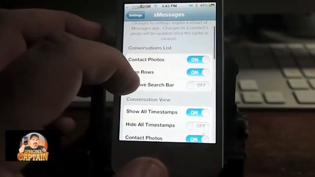 xMessage iOS 5 Cydia tweak: Add photos To Text Message смотреть онлайн