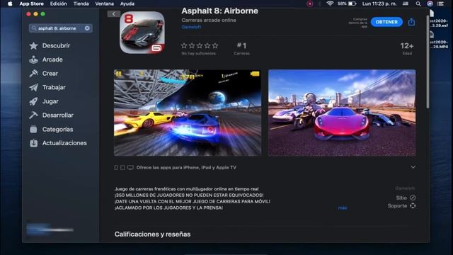 Asphalt 8 en mac os catalina смотреть онлайн