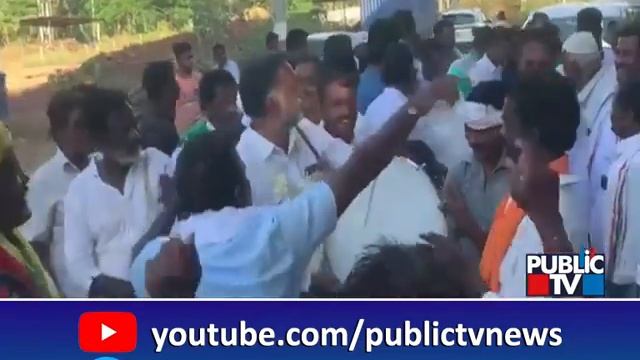 ತಮಟೆ ಬಾರಿಸಿದ ಶಾಸಕ ಕುಣಿದ ಕಾರ್ಯಕರ್ತರು | Davangere | Public TV смотреть онлайн