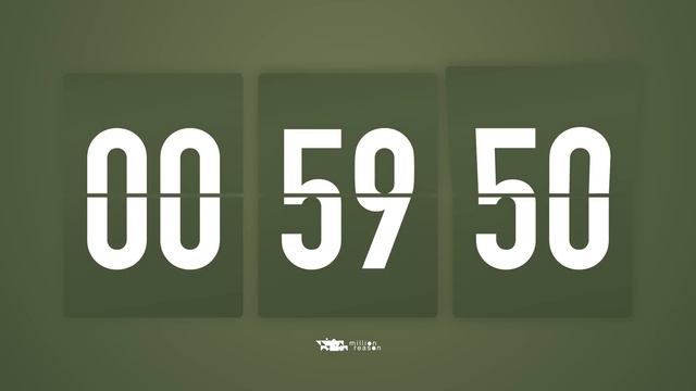 2 Hours Countdown Timer Flip Clock 🎵 / +HIP HOP BEATS