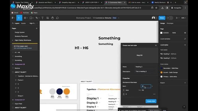 MAXIFY BOOTCAMP - BECOME A UI/UX DESIGNER (WEEK 4) смотреть онлайн