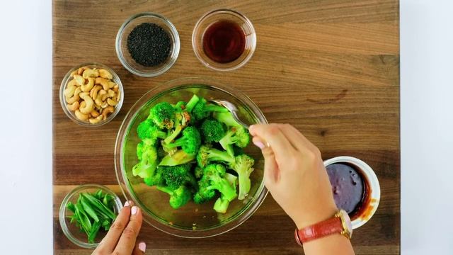 Sweet and Sour Broccoli Salad | 1-2 Simple Cooking смотреть онлайн