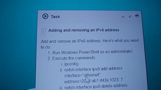 Adding and removing an IPv6 address смотреть онлайн
