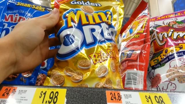 Обзор цен в Walmart #06. Печенье и Крекеры - Жизнь в США смотреть онлайн