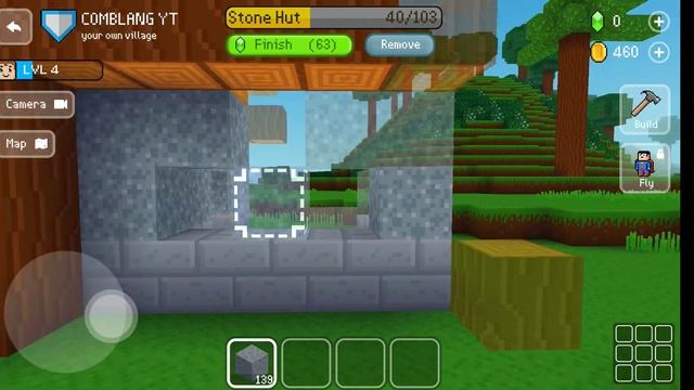 Block Craft 3D: Building Game - Gameplay Walkthrough Part 7 - Stone Hut (iOS, Android) смотреть онлайн