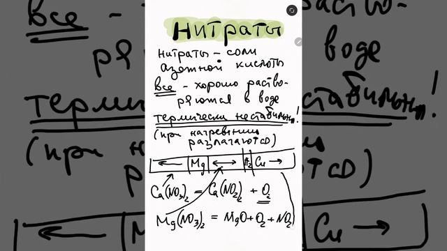 нитраты, огэ химия, 2024, теория, неметаллы, #самоподготовка смотреть онлайн