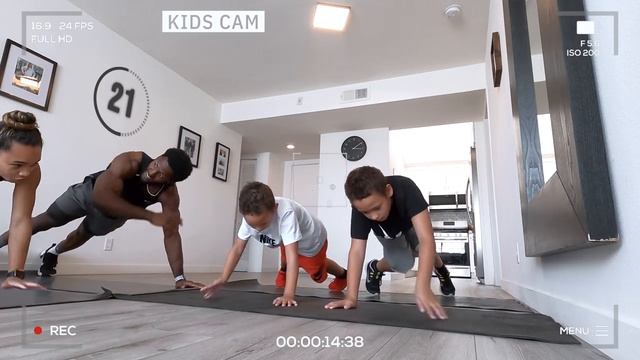 15 Minute Kid-Friendly HIIT Workout [Ages 5  ]