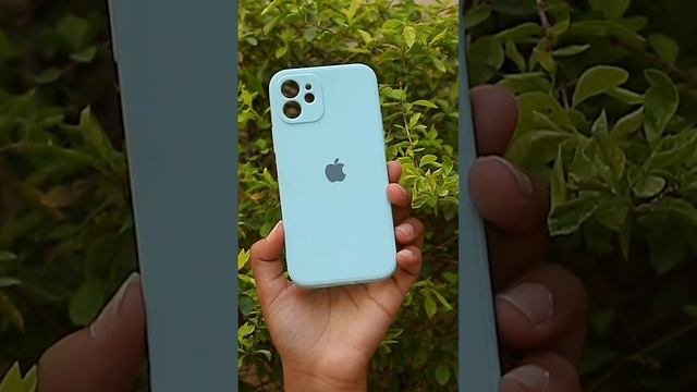 Light Blue Candy silicone case for Apple Iphone 12 смотреть онлайн
