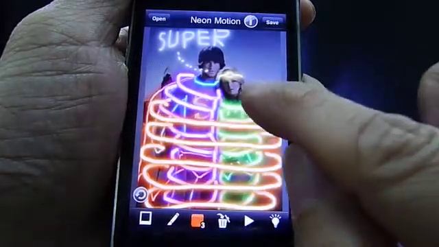 iPhone - Neon Motion Show смотреть онлайн
