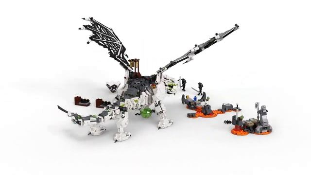 LEGO Ninjago 71721 Skull Sorcerer's Draak смотреть онлайн