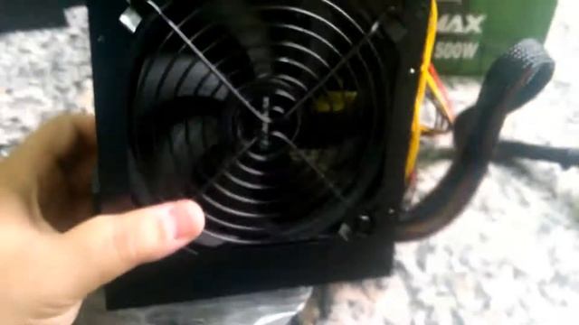 Unboxing Fonte Gamemax 500W 5850W смотреть онлайн