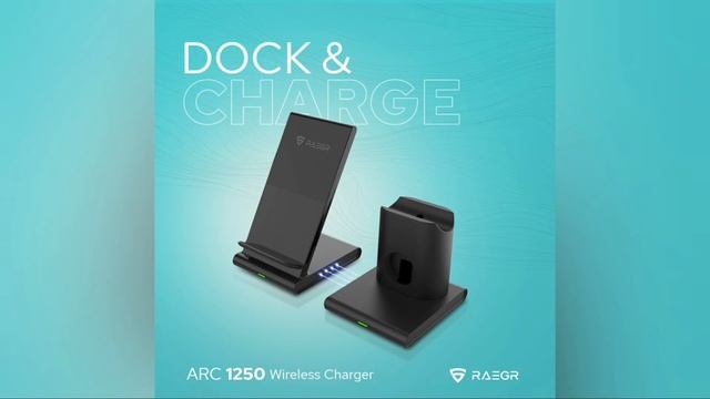 RAEGR Arc 1250 Overview | 3 in 1 Charging station | Simultaneously charge 3 devices | Technary смотреть онлайн
