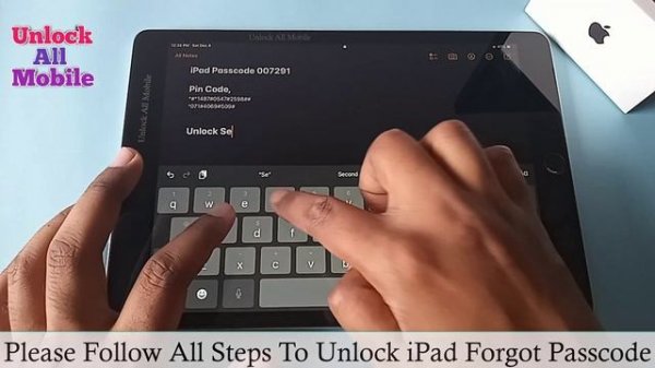 Unlock Forgot Passcode Any Models iPad | Unlock iPad Password | Unlock All Mobile
