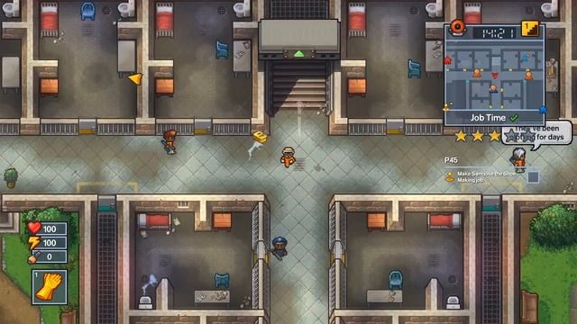 The Escapists 2 Playthrough with Chaos and Michael part 2: Wall Breaking and Law Breaking смотреть онлайн