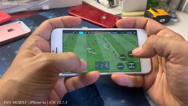 FIFA Mobile On iPhone 6s IOS 15.7.3 смотреть онлайн