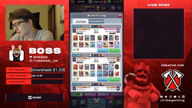 TOP LADDER with 3.0 ELIXIR GIANT PRINCE CYCLE! - CLASH ROYALE смотреть онлайн