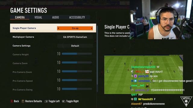Castro1021 Camera Settings 🔥 FIFA 23 Camera Settings смотреть онлайн