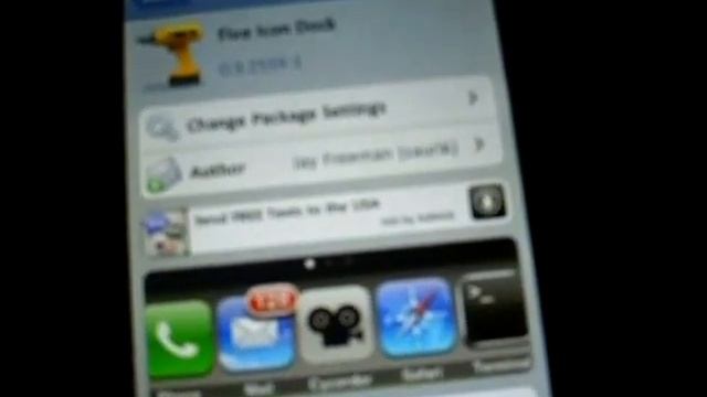 How to get a 5 Icon Dock on iPhone/iPod Touch смотреть онлайн