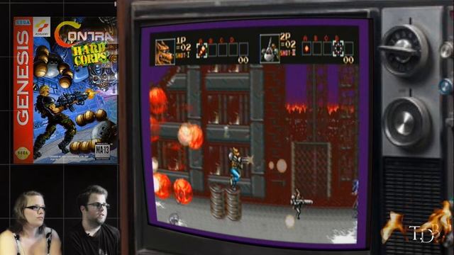 Let's Play: Contra Hard Corps (Sega Genesis) смотреть онлайн