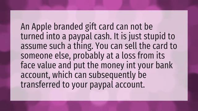 Can you transfer Apple ID balance to Paypal? смотреть онлайн